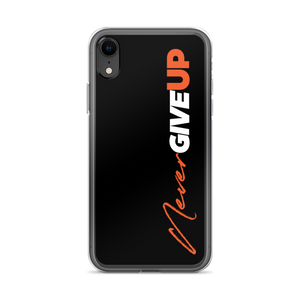 iPhone XR Never Give Up (Motivation) iPhone Case by Design Express