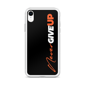 Never Give Up (Motivation) iPhone Case by Design Express