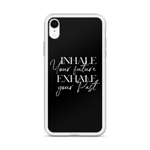 Inhale your future, exhale your past (motivation) iPhone Case by Design Express