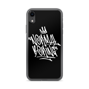 iPhone XR Normal is Boring Graffiti (motivation) iPhone Case by Design Express