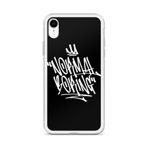 Normal is Boring Graffiti (motivation) iPhone Case by Design Express