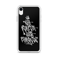 Not Perfect Just Forgiven Graffiti (motivation) iPhone Case by Design Express