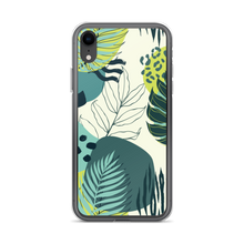 iPhone XR Fresh Tropical Leaf Pattern iPhone Case by Design Express