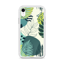 Fresh Tropical Leaf Pattern iPhone Case by Design Express