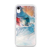 Colorful Marble Liquid ink Art Full Print iPhone Case by Design Express