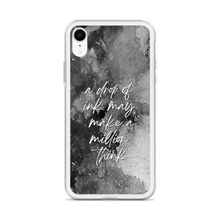 a drop of ink may make a million think iPhone Case by Design Express