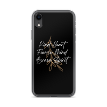 iPhone XR Kind Heart, Fierce Mind, Brave Spirit iPhone Case by Design Express