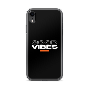 iPhone XR Good Vibes Text iPhone Case by Design Express