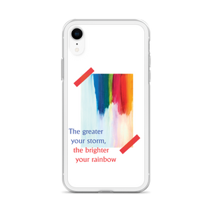 Rainbow iPhone Case White by Design Express