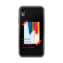 iPhone XR Rainbow iPhone Case Black by Design Express