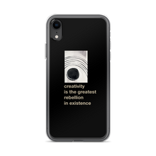 iPhone XR Creativity is the greatest rebellion in existence iPhone Case by Design Express