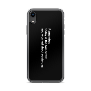 iPhone XR Remember Quotes iPhone Case by Design Express