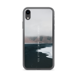 iPhone XR You attract what you vibrate iPhone Case by Design Express