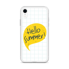 Hello Summer Yellow iPhone Case by Design Express