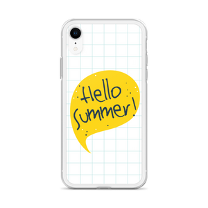 Hello Summer Yellow iPhone Case by Design Express