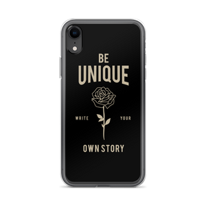 iPhone XR Be Unique, Write Your Own Story iPhone Case by Design Express