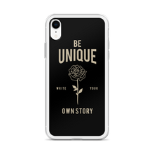 Be Unique, Write Your Own Story iPhone Case by Design Express