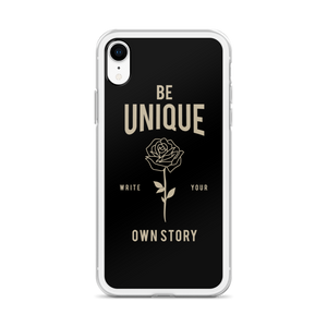 Be Unique, Write Your Own Story iPhone Case by Design Express