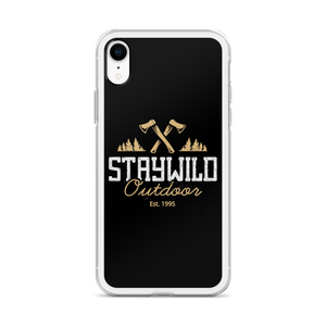 Stay Wild Outdoor iPhone Case by Design Express