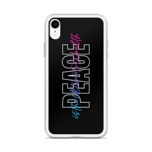 Peace is the Ultimate Wealth iPhone Case by Design Express