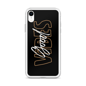 Good Vibes Typo iPhone Case by Design Express