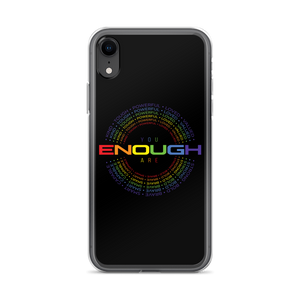 You Are Enough (Colorful) Clear Case for iPhone®