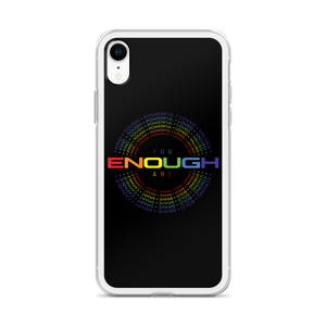 You Are Enough (Colorful) Clear Case for iPhone®