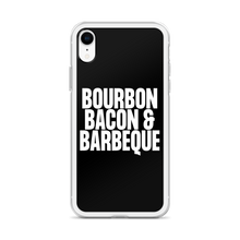 Bourbon Bacon & Barbeque (Funny) iPhone Case