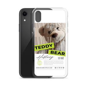 Teddy Bear Hystory iPhone Case by Design Express