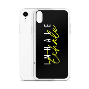 Inhale Exhale Clear Case for iPhone®