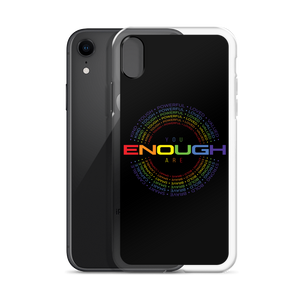 You Are Enough (Colorful) Clear Case for iPhone®