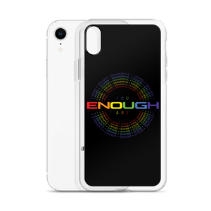 You Are Enough (Colorful) Clear Case for iPhone®