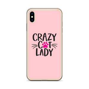 Crazy Cat Lady (Cat Lover) Funny iPhone Case by Design Express