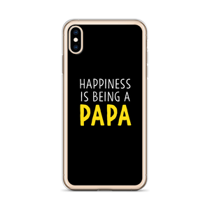 Happiness is Being a Papa (Funny) iPhone Case by Design Express