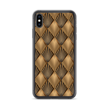 iPhone XS Max Golden Art Deco Pattern iPhone Case by Design Express