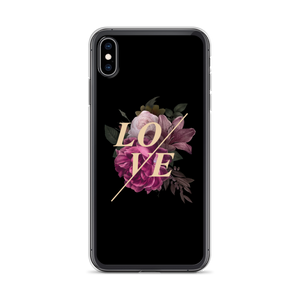 iPhone XS Max Love Flower iPhone Case by Design Express