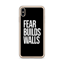 Fear Builds Walls (motivation) iPhone Case by Design Express