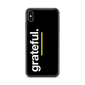 iPhone XS Max Grateful (Sans) iPhone Case by Design Express