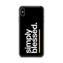 iPhone XS Max Simply Blessed (Sans) iPhone Case by Design Express