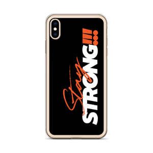 Stay Strong (Motivation) iPhone Case by Design Express