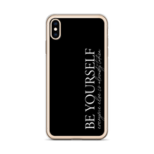 Be Yourself Quotes iPhone Case by Design Express