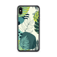 iPhone XS Max Fresh Tropical Leaf Pattern iPhone Case by Design Express