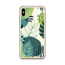 Fresh Tropical Leaf Pattern iPhone Case by Design Express