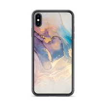 iPhone XS Max Soft Marble Liquid ink Art Full Print iPhone Case by Design Express