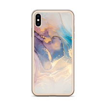 Soft Marble Liquid ink Art Full Print iPhone Case by Design Express