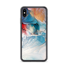 iPhone XS Max Colorful Marble Liquid ink Art Full Print iPhone Case by Design Express