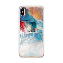 Colorful Marble Liquid ink Art Full Print iPhone Case by Design Express