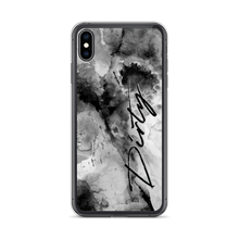 iPhone XS Max Dirty Abstract Ink Art iPhone Case by Design Express