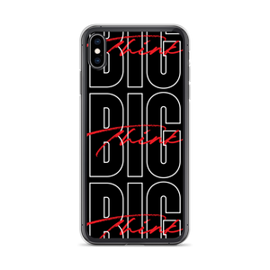 iPhone XS Max Think BIG (Bold Condensed) iPhone Case by Design Express