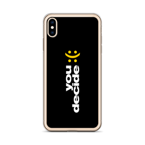 You Decide (Smile-Sullen) iPhone Case by Design Express